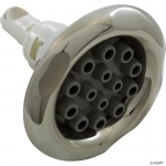 Jet Intl, CMP Typhoon 500, 5"fd, Massage, Scalloped, SS/Gry